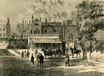 Entrada para Old Tattersalls., C1876.