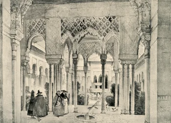 Entrada na Corte dos Leões, c1830, 1907.