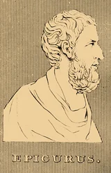 Epicuro, 341-270 aC, 1830.
