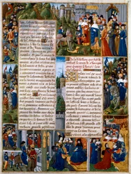 Episódios da rebelião de Thibaut de Champagne, século XV
