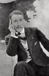 Ernest Psichari, soldado e autor francês, 1913