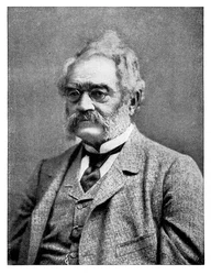 Ernst Werner von Siemens Inventor e Industrial alemão do século XIX, 1900