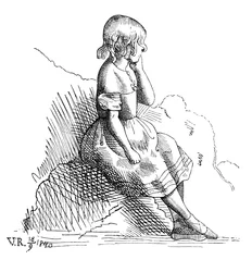 Gravura por Queen Victoria, 1840, 1900