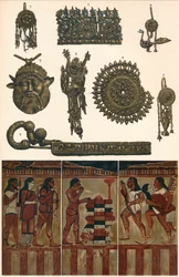 Antiguidades etruscas de Clusium, Vulsinii, Vulci e Caere, 500 aC, 1902