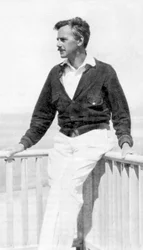 Eugene Gladstone ONeil, dramaturgo americano, c1920