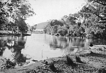 Sombras do entardecer, parque nacional, cerca de 1900.