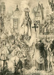 Execução de Joana d&39;Arc, 30 de maio de 1431, 1890.