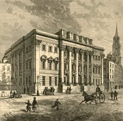 Exterior do Goldsmiths Hall, 1897.
