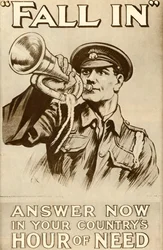 Queda: responda agora na hora da necessidade do seu país, 1915, 1935.