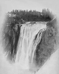 Quedas de Montmorency, Quebec, c1897.