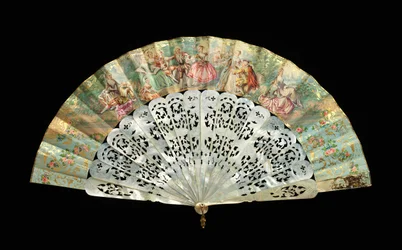Ventilador, 1860-70.