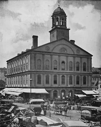 Faneuil Hall, Boston, c1897.