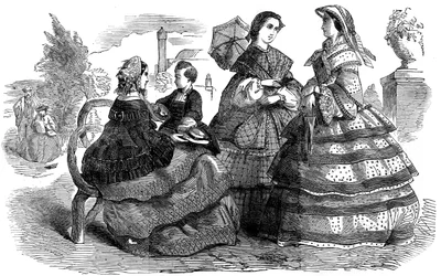 Modas para agosto de 1857