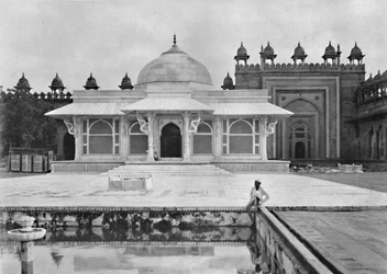 Fatehpur Sikri. Túmulo do Sheik Salem Christi, c1910.