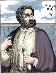 Fernando Magalhães c1480-c1521, navegador português.