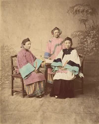 Lanxchow Girls, década de 1870.