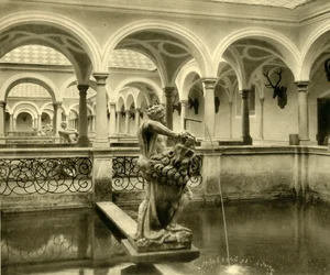 Esculturas em aquários, Kremsmünster Abbey, Alta Áustria, c1935.