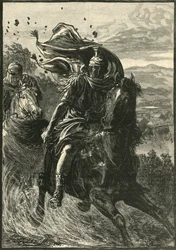 Vôo de Pompeu do Campo de Batalha de Pharsalia, 1890.