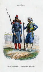 Legionário estrangeiro e atirador de elite nativo, Exército Francês na Argélia