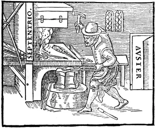 Forjando um ímã, 1600