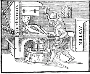 Forjando um ímã, 1600