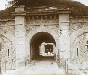 Forte de Brimont, Reims, norte da França, c1914-c1918