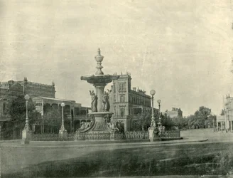 Fonte, Pall Mall, Bendigo, 1901.