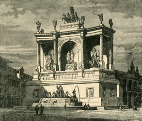 Fonte de Alexandre Severo, Roma, 1890.