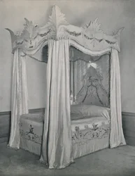Cama de quatro colunas, 1933.