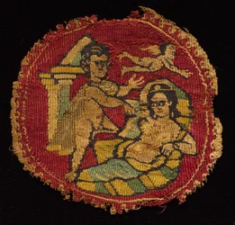 Quatro Segmenta de uma túnica, 650 - 750.