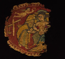 Quatro Segmenta de uma túnica, 650 - 750.