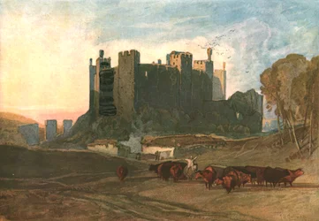 Castelo de Framlingham, 1828, c1900.