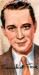 Franchot Tone, 1905-1968, ator americano, século XX