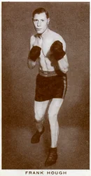 Frank Hough, pugilista britânico, 1938