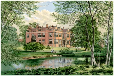 Franks Hall, Kent, casa da família Power, c1880