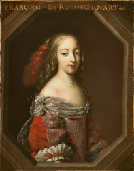 Françoise-Athénaïs de Rochechouart, Marquesa de Montespan 1640-1707, ca 1665.