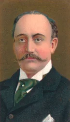 Franz Kossuth 1841-1914 em Budapeste, engenheiro e político húngaro, 1906