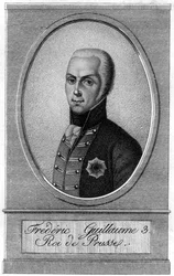 Frederico Guilherme III, rei da Prússia, século XIX