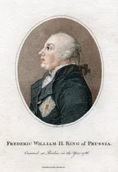 Frederico Guilherme II, rei da Prússia, 1786-1797 c1810