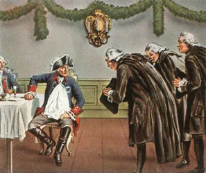 Frederico, o Grande, e os homens de Greiffenberg, 1784, 1936.