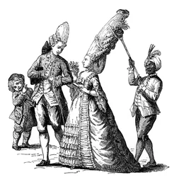 Traje Francês, 1885