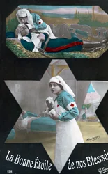 Cartão postal francês da Primeira Guerra Mundial, 1914-1918