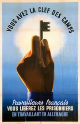Trabalhadores franceses, você tem a chave dos acampamentos, 1940-1944