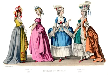 Traje francês: Louis XVI, 1882