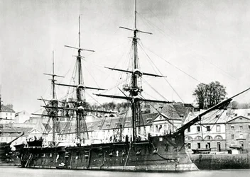 Navio de guerra francês, oceano, 1868