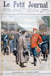 Francês Leon Thery, vencedor da Copa Gordon Bennett em corridas de automóveis, 1904