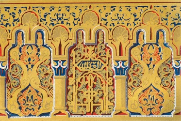 Friso na câmara superior, Casa de Sanchez, 1907.