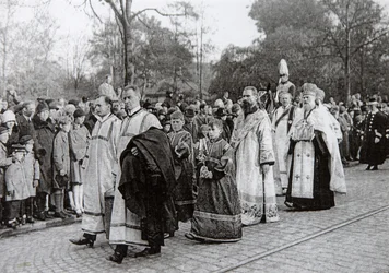 Funeral da czarina Maria Fyodorovna da Rússia, Roskilde, Dinamarca, 19 de outubro de 1928