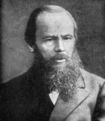 Fyodor Dostoevsky 1821-1881, romancista russo, início do século XX