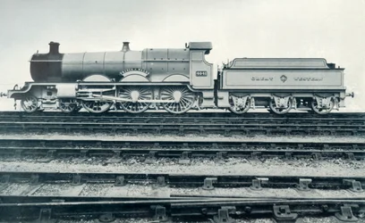 GWR Express Passenger Engine, 1922.